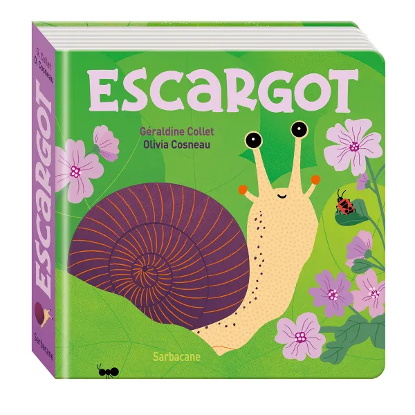 Livre roman escargot