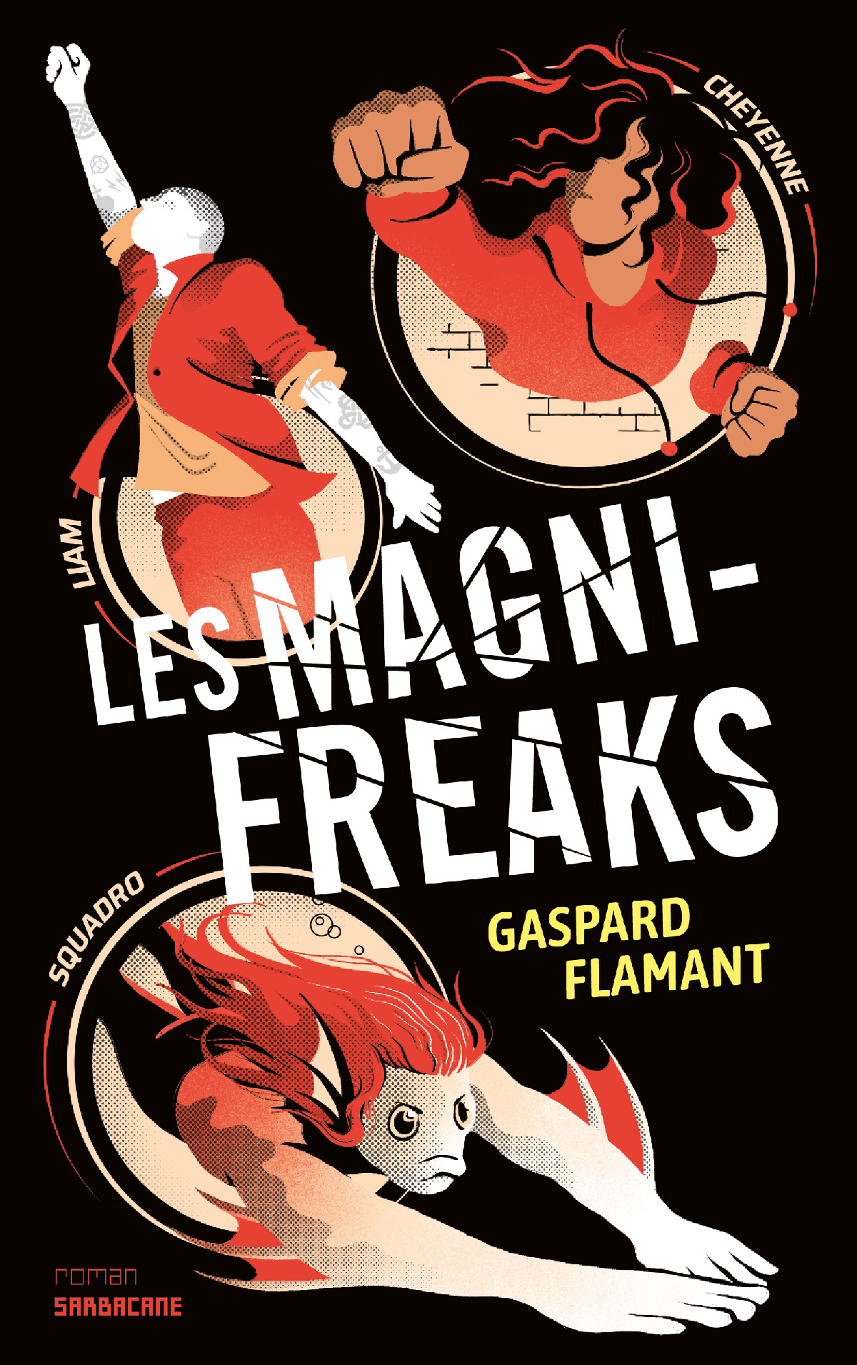 Couverture roman Les Magni-freaks