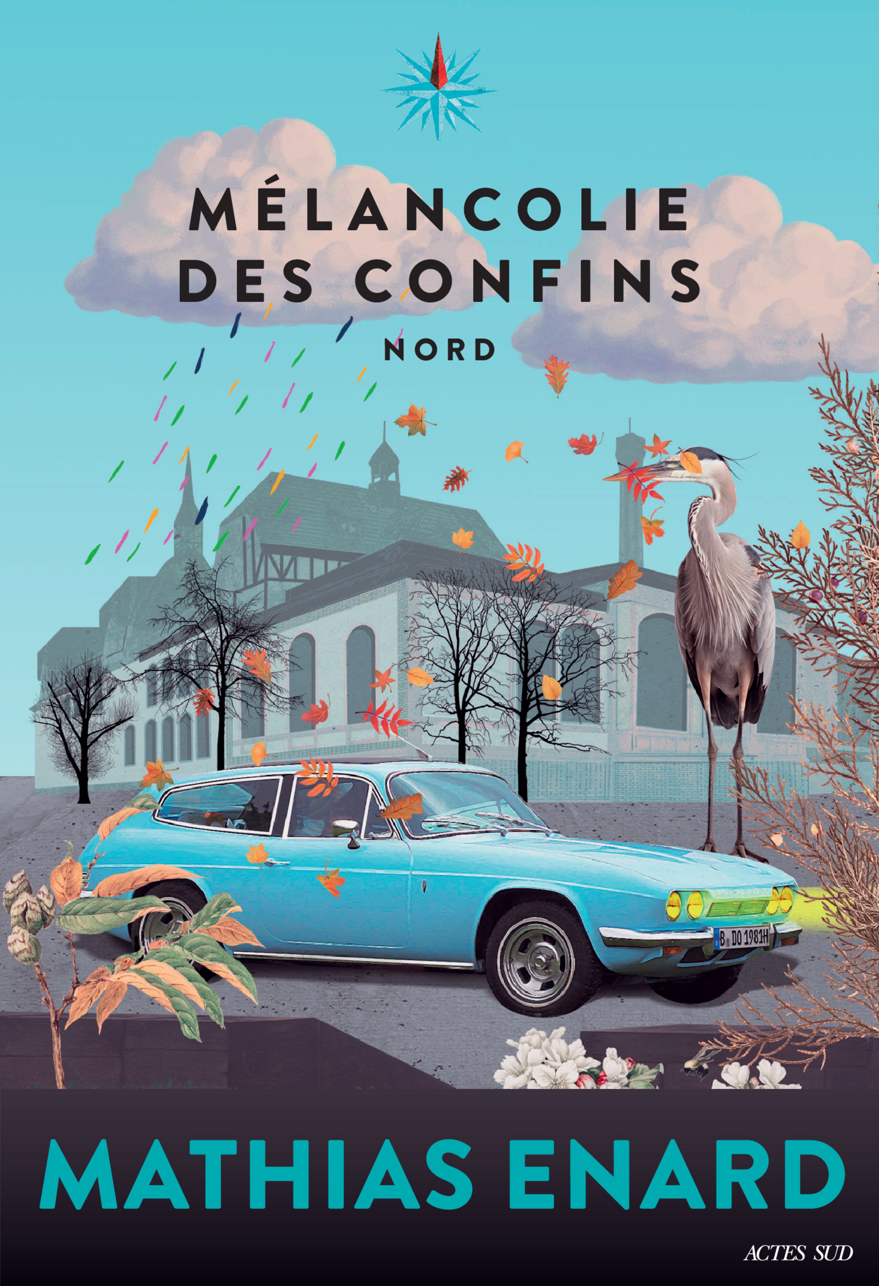 Couverture Mélancolie des confins, nord, Mathias Énard