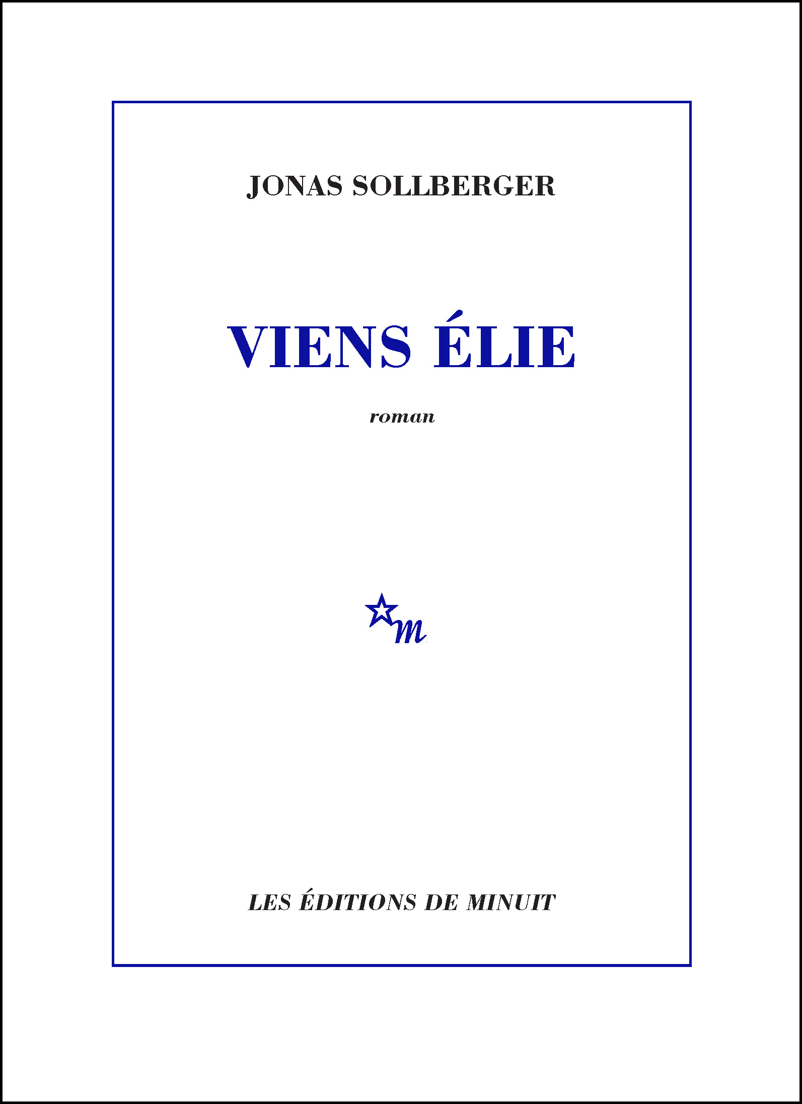 Couverture Viens Elie